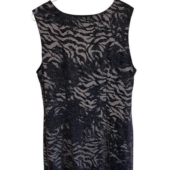 𝅺JESSICA Sleeveless Metallic Dress EUC - Picture 2 of 11